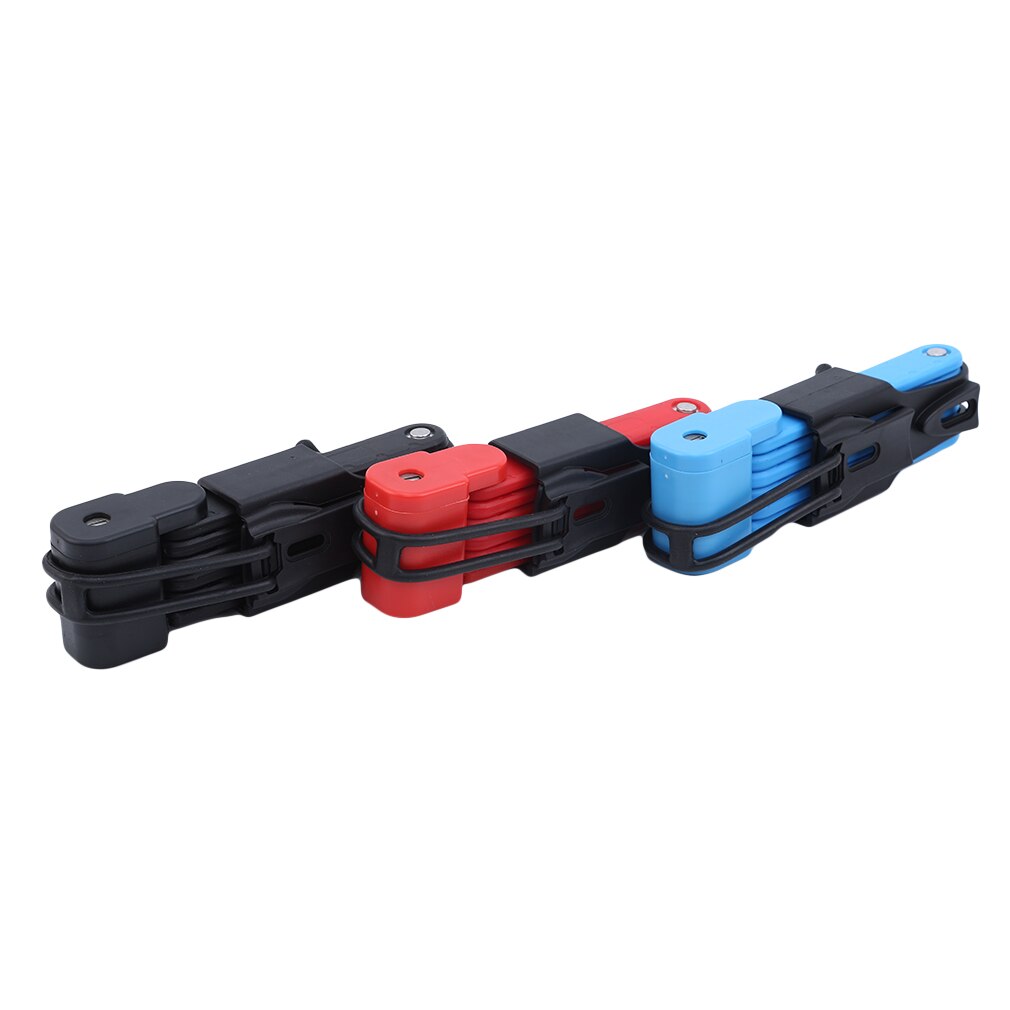 Universele Vouwfiets Lock Steel Fietsslot Beveiligingskabelslot Anti-Diefstal Combinatie Rijden Tool Voor Mountainbike