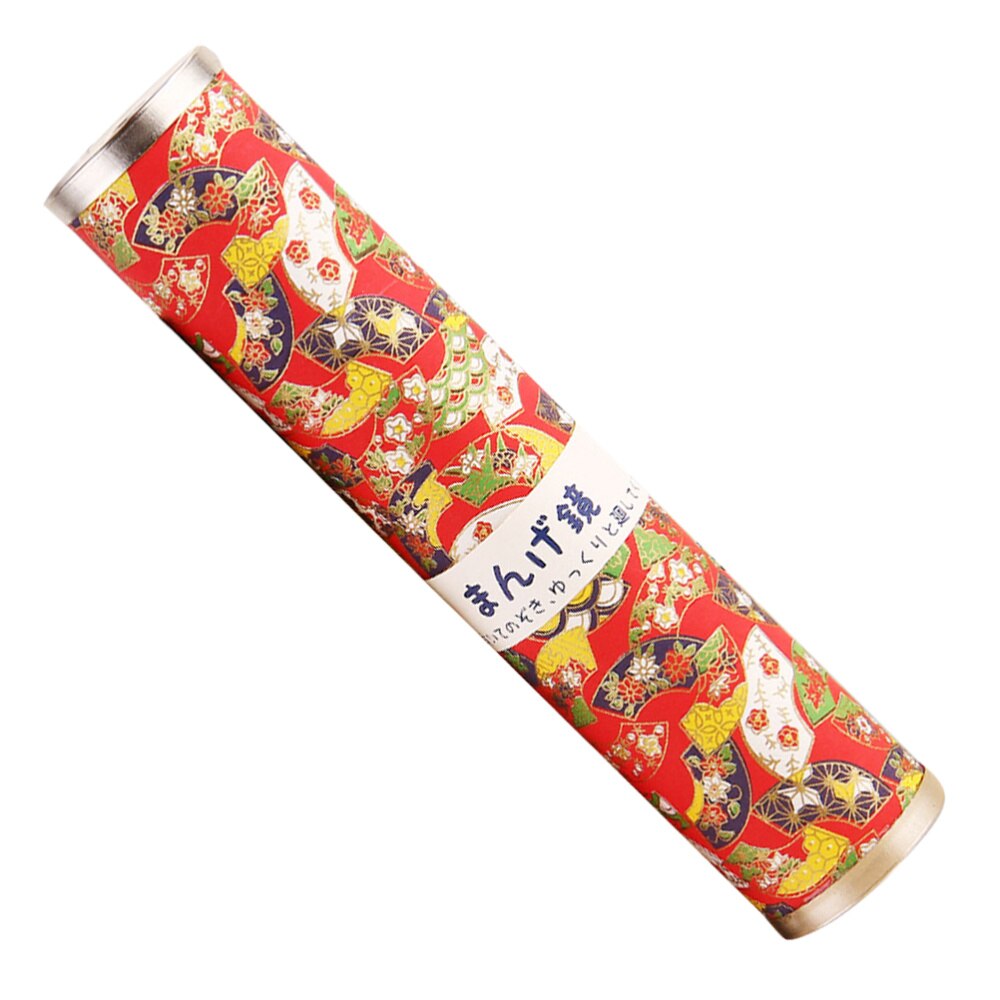 1Pc Japanese Style Kaleidoscope With Metal Cover Special Paper (Random Color)