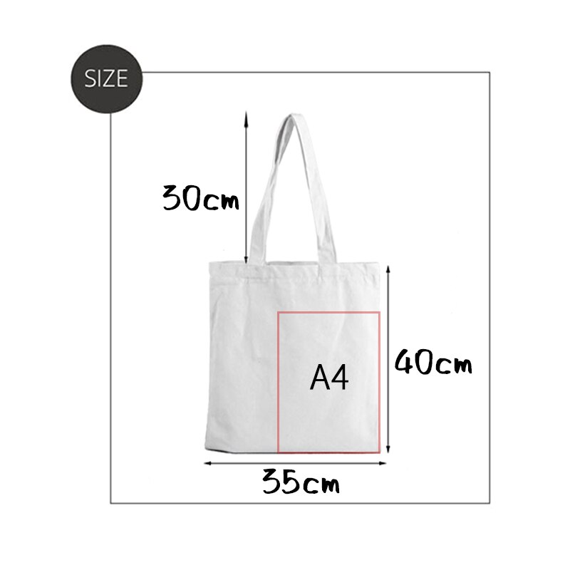 Bouquet Printing Canvas Tote Bag Aesthetic Line Drawing Plant Print Canvas Bags Harajuku Ulzzang Shoulder Bag Handbag