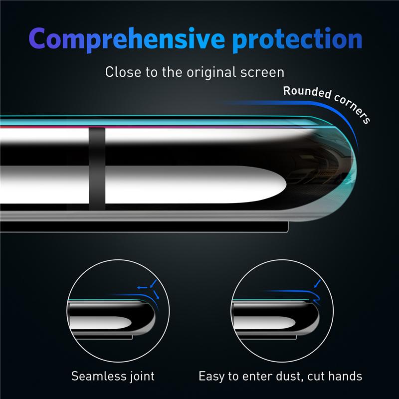9D 2 sztuk szkło hartowane dla iPhone 12 Pro Max ochraniacz ekranu dla iPhone 6 6s 7 8 XS XR 11 12 Mini pełna pokrywa szkło ochronne