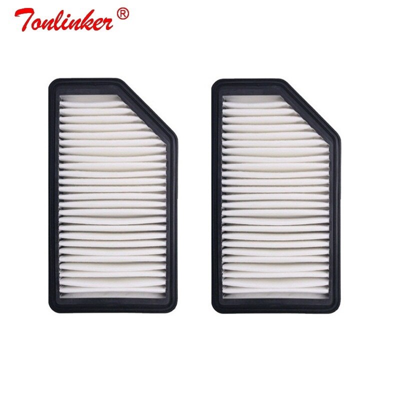 Filtro de aire de cabina, 2 uds. Para Hyundai Solaris 1.4L 1.6L G4FA G4FC, juego de filtro múltiple para coche 28113-1R100 97133-0C000: 2 Pcs Air Filter