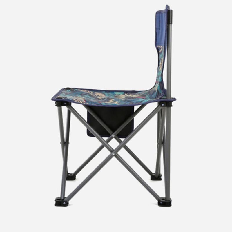 Siège Pliable Portable Avec Dossier - Coussin Imperméable Léger Pour Festival, Camping, Pique-nique, Randonnée, Plage