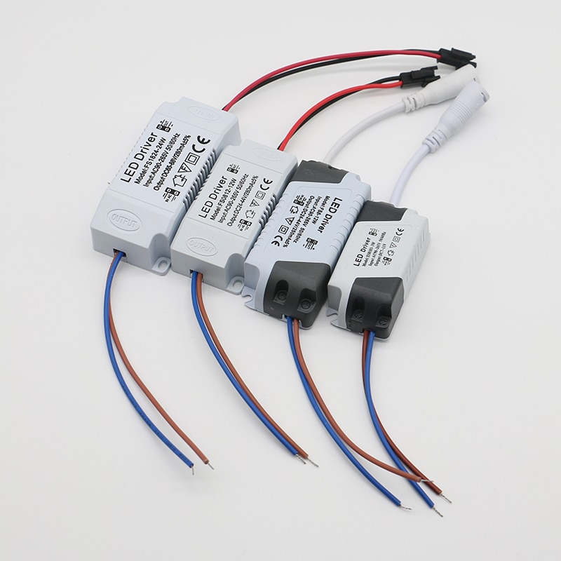 LED Netzteil 1W-24W 280mA Fahrer Adapter Mit SM Oder DC Stecker AC90-265V Beleuchtung Transformator Für LED-Tafel Licht Downlight