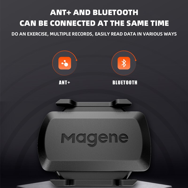 Magene Cadence Speed Sensor ANT+ Bluetooth Wireless 9.5g For Cycling Computer Compatible GARMIN Magene Bryton Igpsport