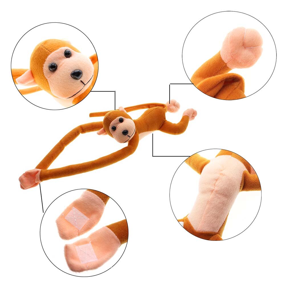 Jouet doux suspendu peluche Gibbon longue queue de bras enfants coton Super le meilleur d'anniversaire au choix 65*16cm