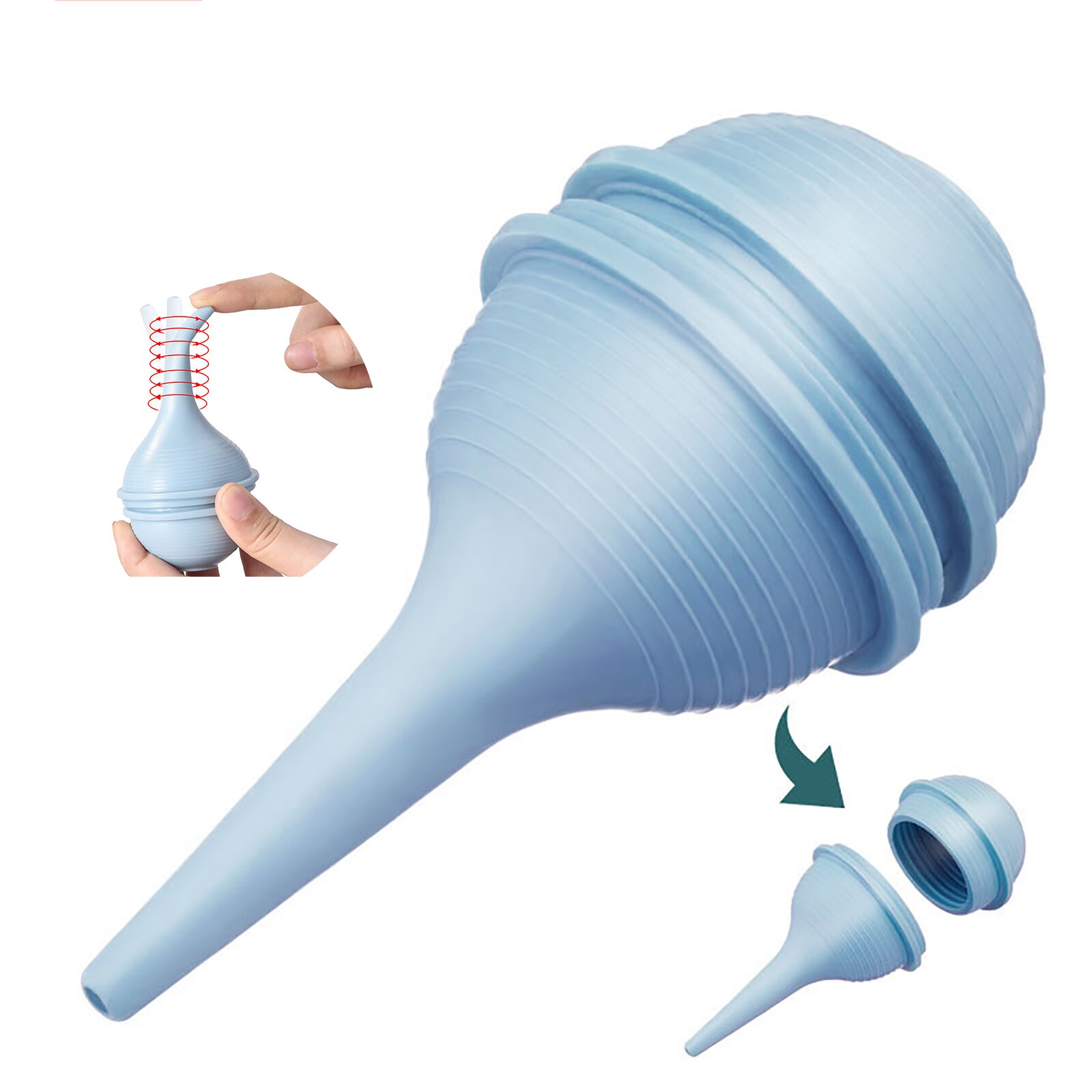 Baby Baby Neus Aspirator Peuter Neus Schoon Infant Snot Vacuüm Sucker Soft Tip Cleaner Care Kids Cleaner Sucker Zuig Tool
