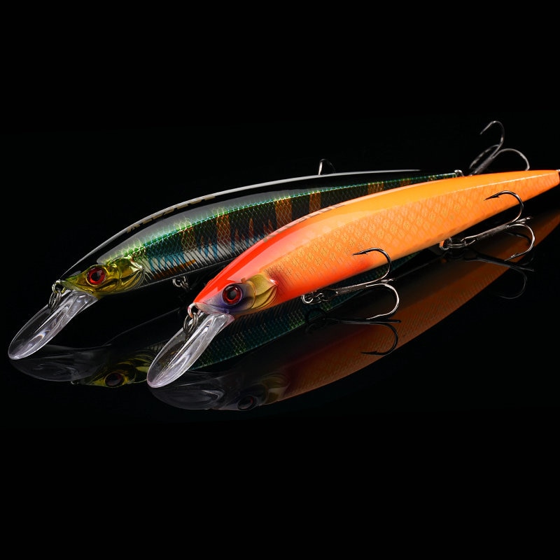 ALLBLUE SHANKS 130MR SP señuelo de pesca suspender Jerkbait 23g de tungsteno a sistema de tiempo fundido Wobbler 2,5 m Minnow esca artificial