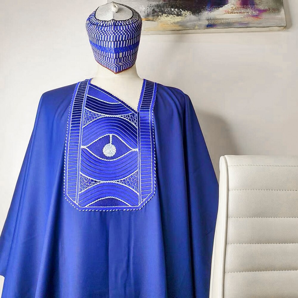 H &amp; D – vêtements traditionnels africains, tenue formelle, Bazin Riche, tenues Dashiki, chemise, pantalon, Robe, vêtements musulmans pour hommes, 2022