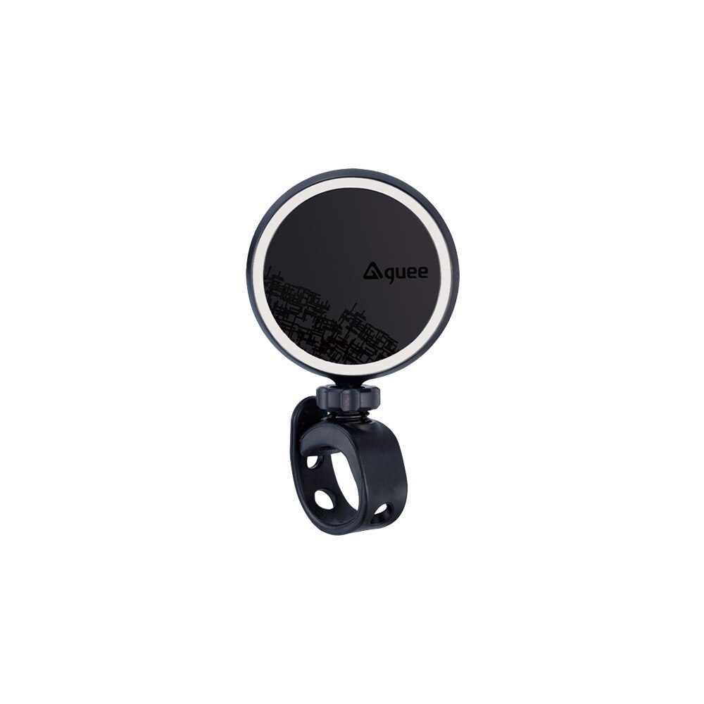 Guee-ver bicicleta espejos retrovisores para manillar ciclismo vista trasera de bicicleta MTB bicicleta de silicona de la manija espejo retrovisor: white
