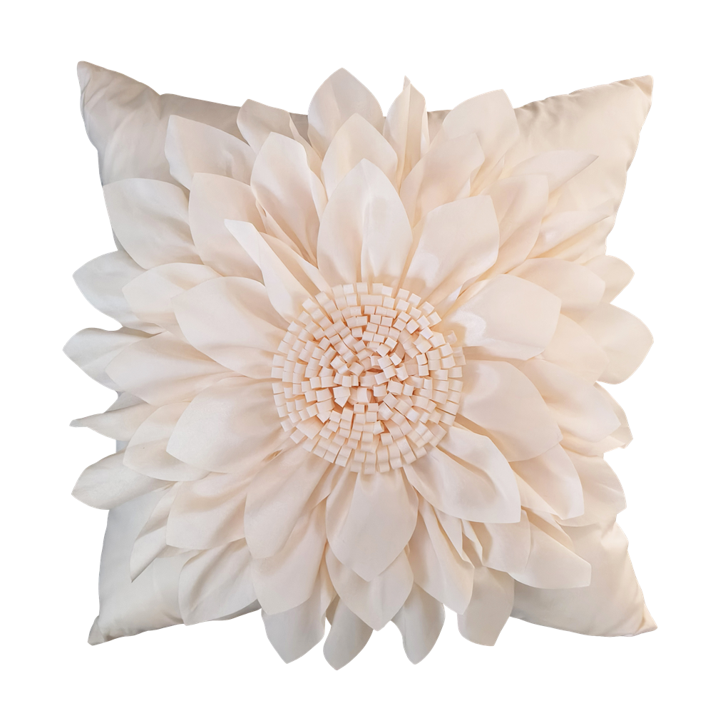 Capas de almofada decorativas bege para sofá 3d girassol capa de almofada luxo artesanal cama sofá bohemia taupe fronha: Vermelho