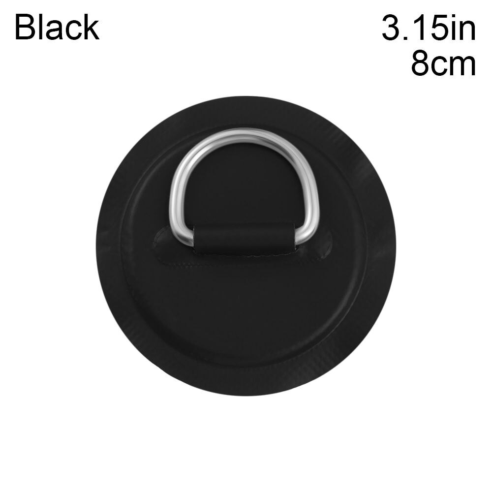12 Pezzi Anelli A D Per Kayak E Canoa | Toppe In PVC Con Anello Acciaio Inox | Kit Fissaggio Per Gonfiabili SUP E Barche