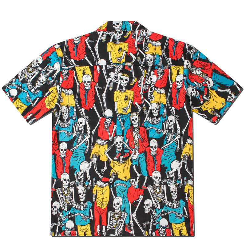 OSCN7 Casual Gedrukt Korte Mouw Mannen Straat Zomer Hawaii Strand Vrouwen Korte Mouw Shirts Harujuku Mens CS005