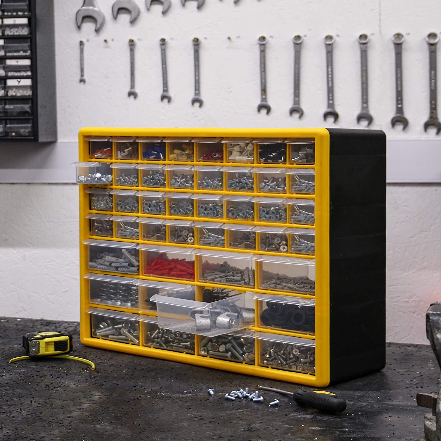 44 Drawer Storage Cabinet | Multi Drawer Garage, Shed, & Home Organiser | Tool Box