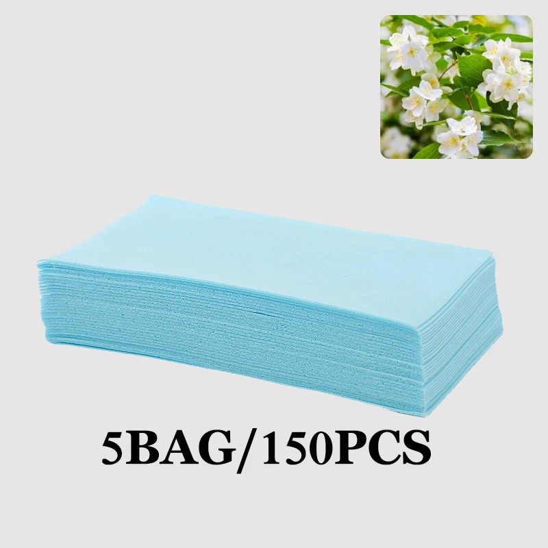 30-150pcs Toilet Cleaner Sheet Mopping The Floor Toilet Household Hygiene Toilet Deodorant Yellow Dirt Toilet Cleaning Tool