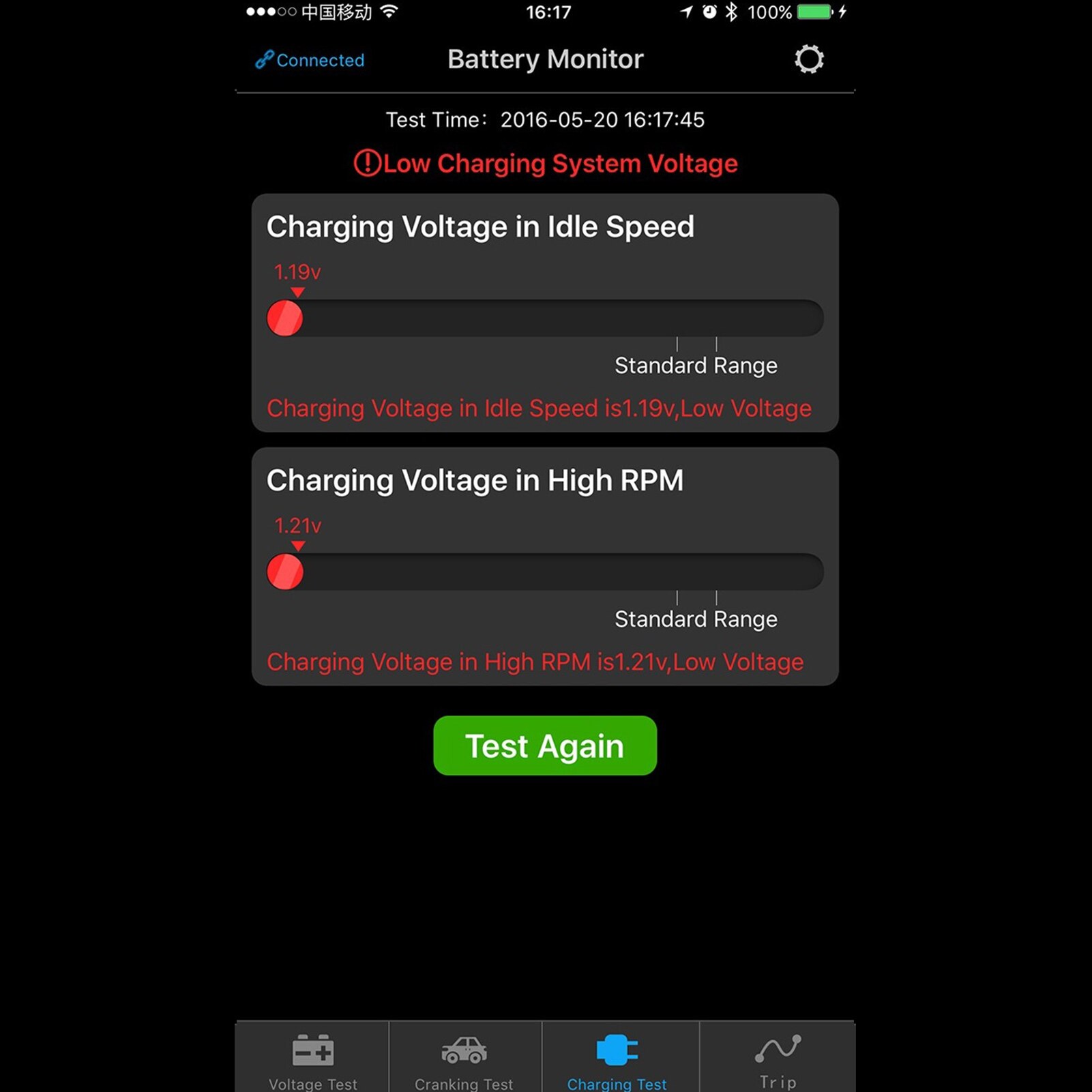 Car Real Time Car Battery Tester Monitor Analyzer Diagnostic Tool Test Automotive Charger Car Cranking Charging Circut Tester