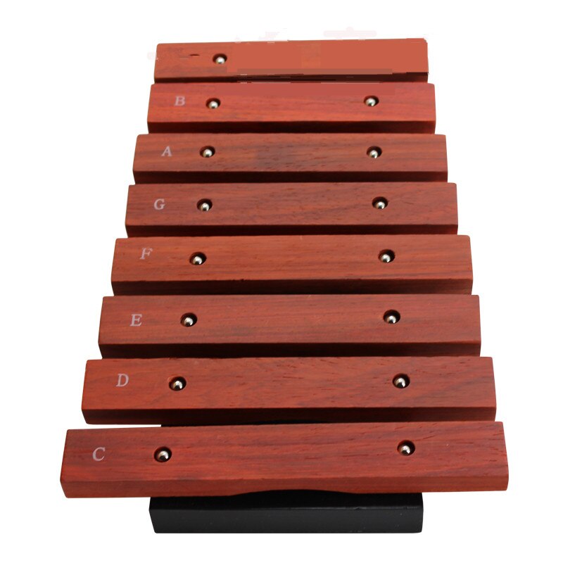 1 stks Xylofoon Natuurlijke Houten 8 Breed Note Tone Xylofoon Percussie Muziekinstrument voor Kinderen Vroeg Leren populaire
