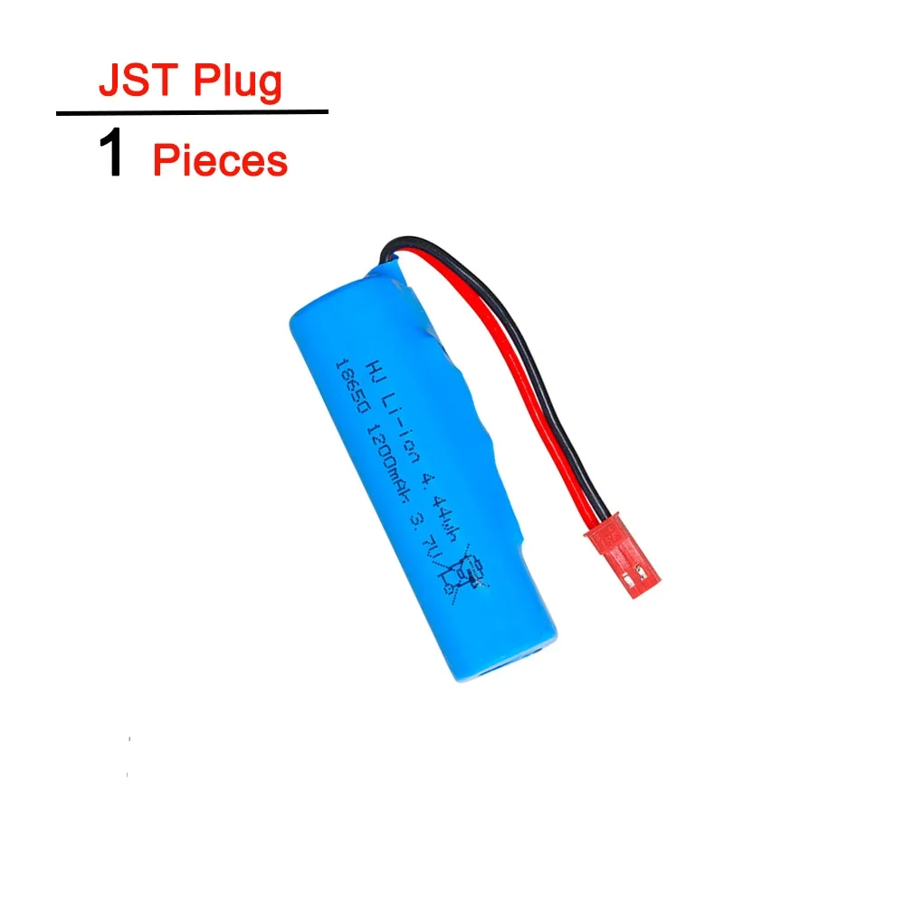 18650 paquetes de baterías Lipo 3,7 V 1200mah para coche de juguete Rc helicóptero aviones Baot tanque camión motocicletas batería de litio recargable: Verde