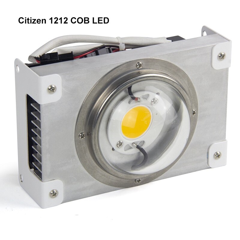 Diy ledet vokse lys ramme aluminium heatsink varme synke radiator anlegg vokse lampe rammeverk til cree cxb 3590 borger ledet sjetonger