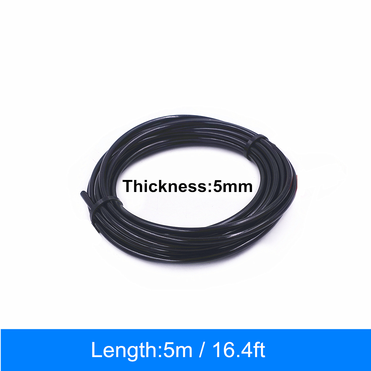 Câble métallique de gymnastique de diamètre 5/6mm, peau PU pour Machine à câble, système de poulie de levage de poids à domicile, accessoires d&#39;équipement de Fitness: 5mm x 5m