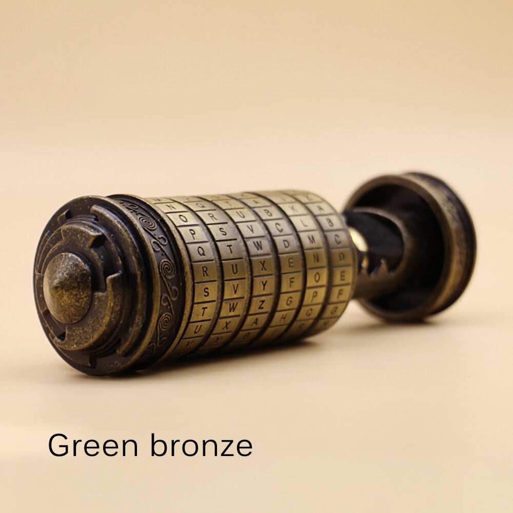 Educational Toys Metal Cryptex Locks Ideas Code Lock To Marry Lover Escape Chamber Props