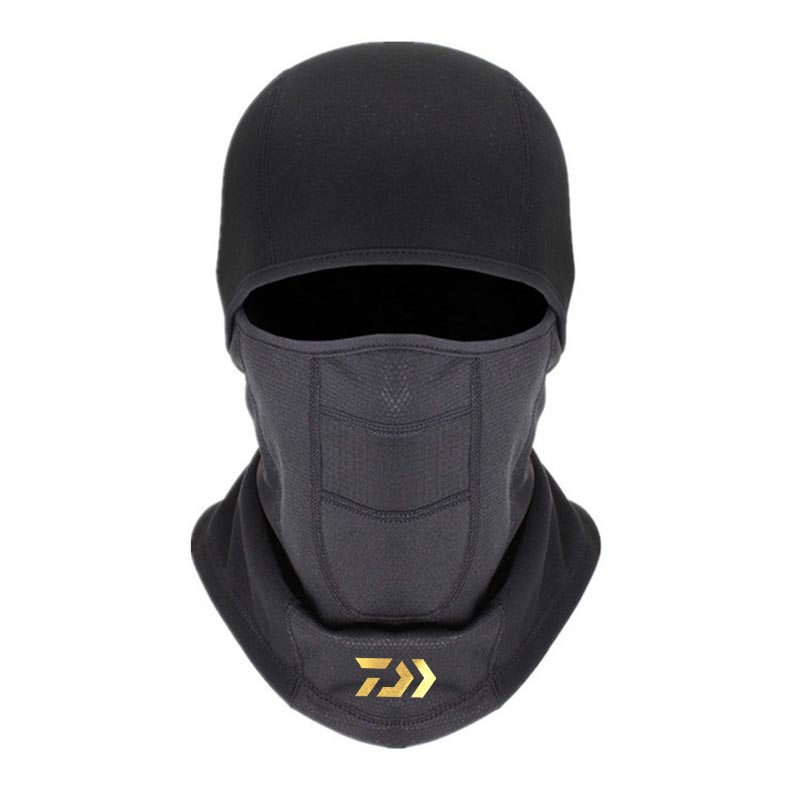 Masque de pêche en tissu de Ski imperméable pour hommes, Protection complète du visage, coupe-vent, sport de plein air, cyclisme, hiver: HK-Bbaijin