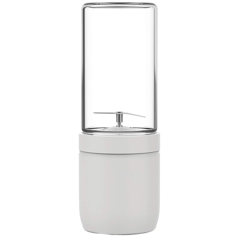 Portable Glass Blender - Cordless Personal Blender Jucier Cup with Rechargeable, 13 Oz Single Serve Fruit Mixer with Stainless S: Default Title