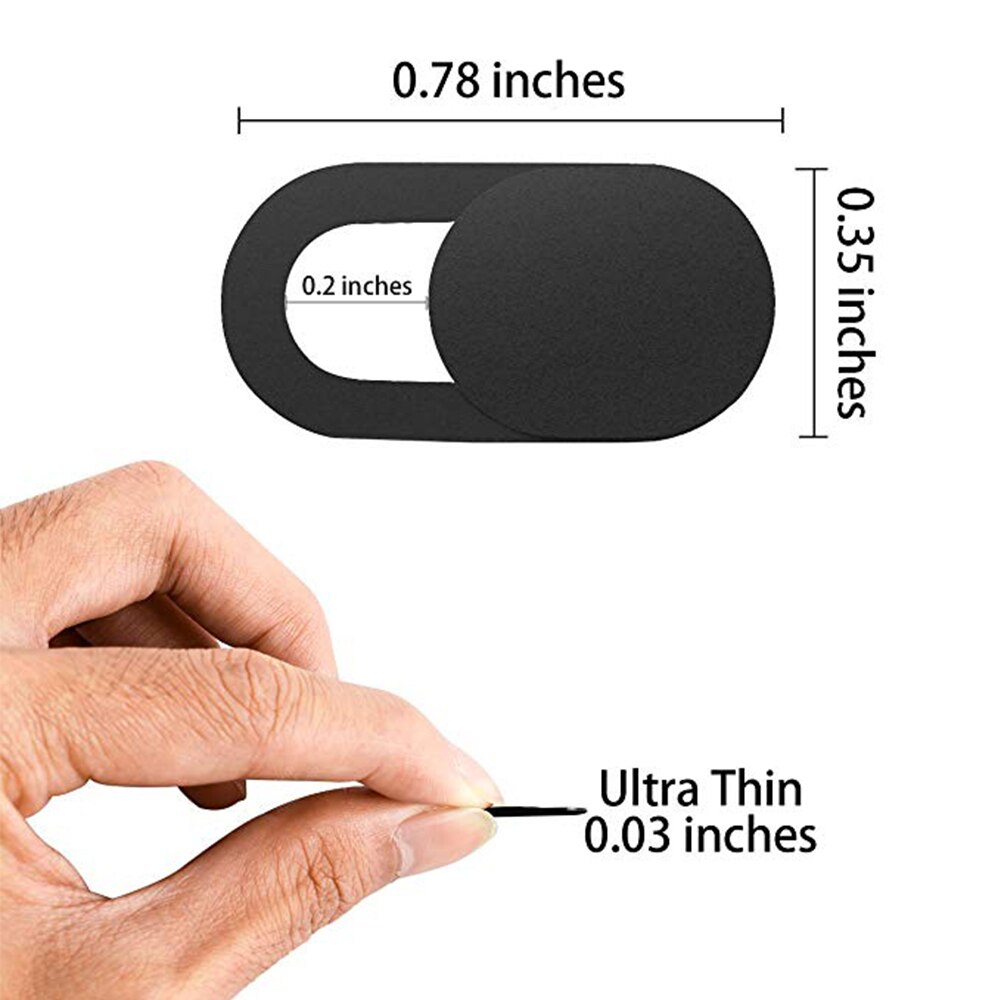 Webcam cover ultra dunne laptop camera cover slide voor computer macbook pro/air imac iphone mobiele telefoon tablet camera blocker
