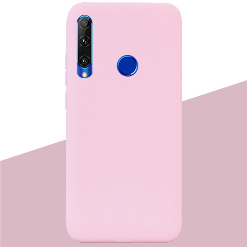 Für Honor 10i Fall Honor 10i HRY-LX1T Fall Silicon Tpu Zurück Abdeckung Telefon Fall Für Huawei Ehre 10i Honor10i 10 ich 6,21 Abdeckung Coque: 11 Light Pink