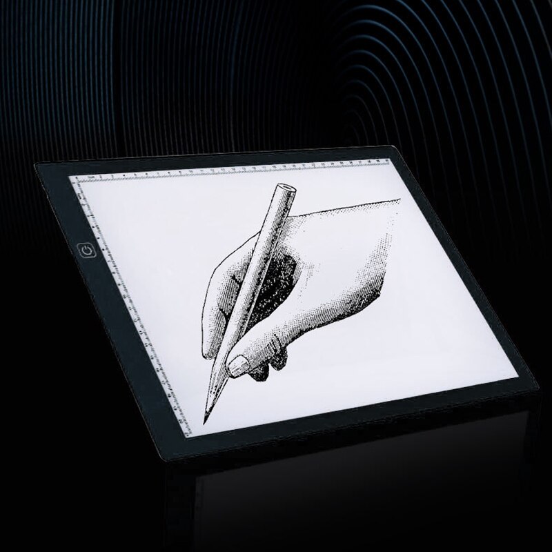 -A4 Digital ie Tablet for Drawing Pad Art Painting Graphic Copy Board Electronics Painting Table with netic