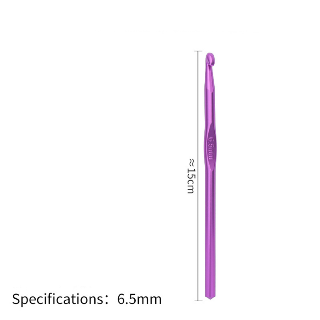 5pcs 2mm-10mm Sewing Needles Aluminium Crochet Hooks Needles Knit Weave Craft Yarn Sewing Tools Crochet Hooks Knitting Needles: army green