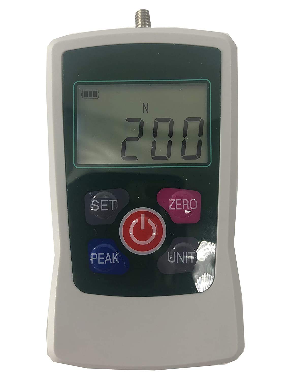 Digital push pull gauge testmåler med fire enheder n kg lb oz automatisk nedlukningsområde 30n