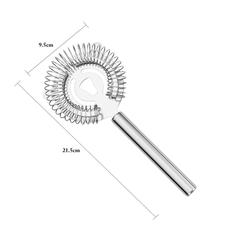 Colador de cóctel de acero inoxidable, coctelera, colador de hielo de vino, percolador de Bar, colador de hielo, utensilios de Bar mixtos, herramienta de cocina