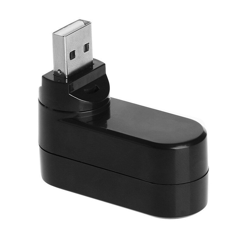 Rotatable High Speed 3 Ports USB HUB 2.0 USB Splitter Adapter for Notebook/Tablet Computer PC Peripherals