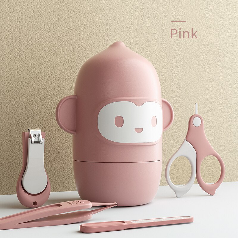 Juego de cortaúñas de dedo para bebé, de seguridad infantil cortauñas, tijeras, Lima, Kit de pedicura para recién nacido, cuidado especial de cortaúñas antipellizco