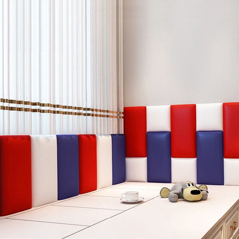 Cabecero de cama para habitación de bebés y niños, cabecera de Tatami, bolsa suave para cabecera, columna de pared de Taekwondo para guardería, anticolisión