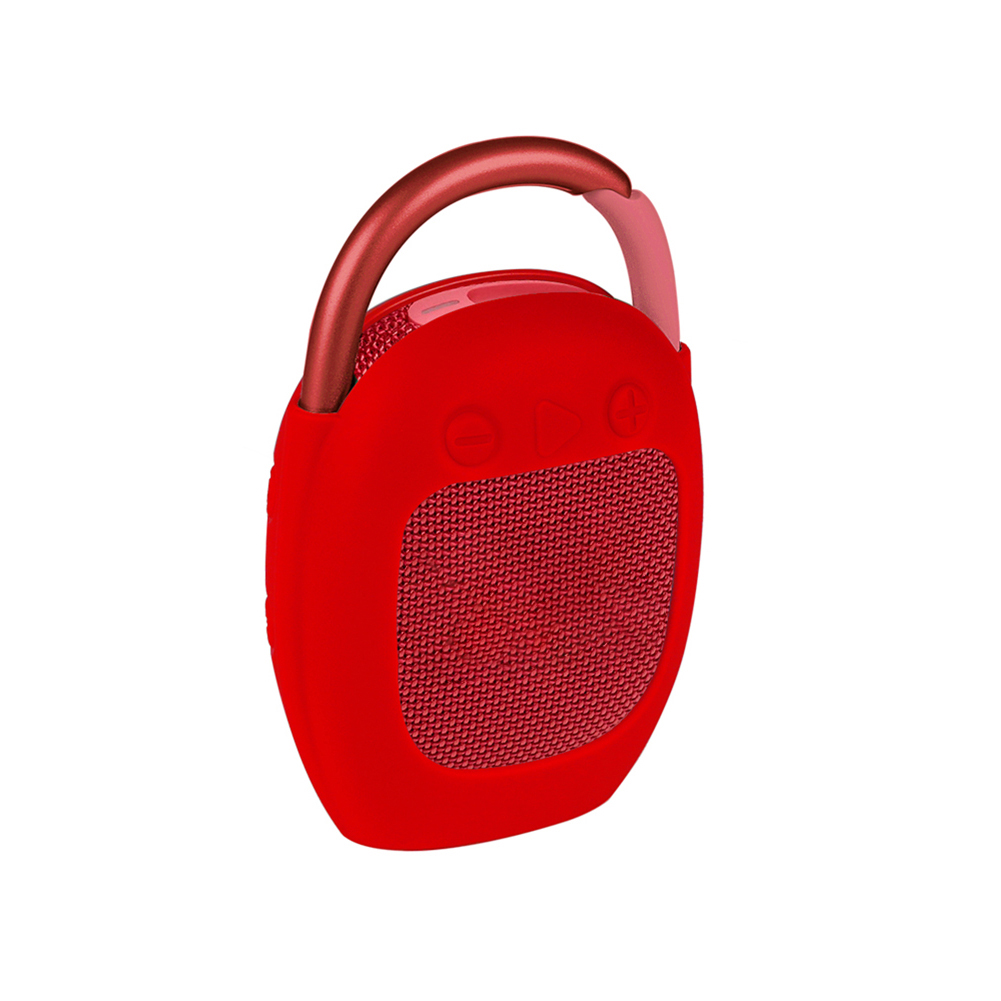 Draagbare Case Opbergtas Beschermhoes Voor Jbl Clip 4 Draadloze Bluetooth-Compatibel Luidspreker Accessoires: Red
