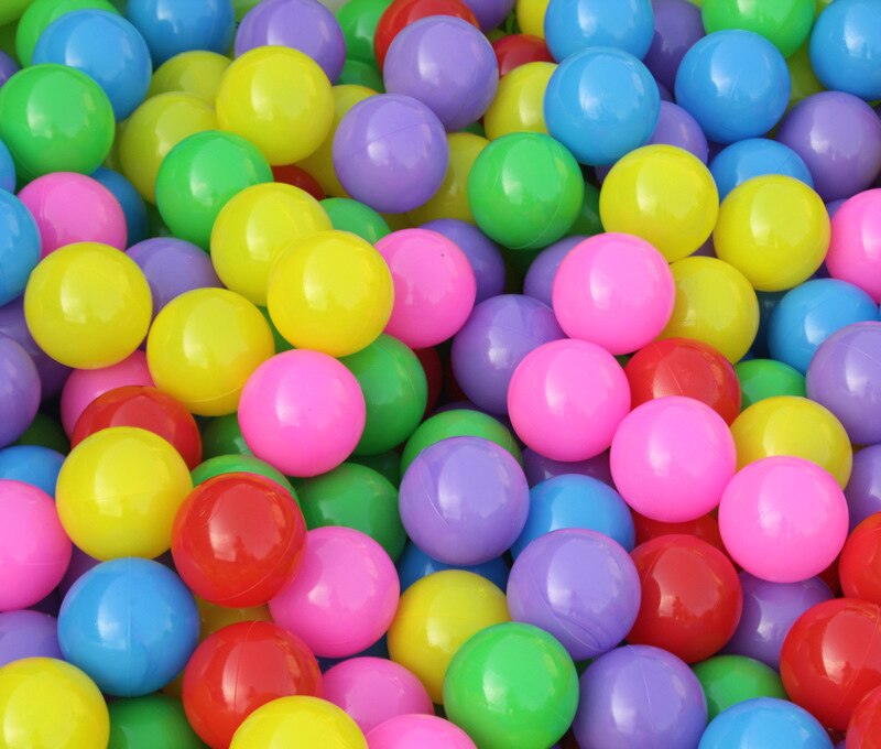 8cm Many Colors 30pcs/lot Optional Eco-Friendly Big Balls Safe Soft Ocean Ball Funny Baby Toy Kid Water Pool Ocean Ball Pits: Multicolor