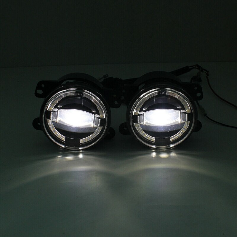 Mistlamp Voor Jeep Voor Wrangler JK TJ Een Paar 4 Inch LED-mistlampen