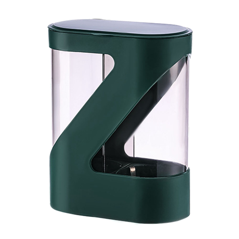 Water Cooler Cup Dispenser,Bathroom Pull Type Cup Holder Wall Mounted, Double Tube Disposable Cups Dispenser: green