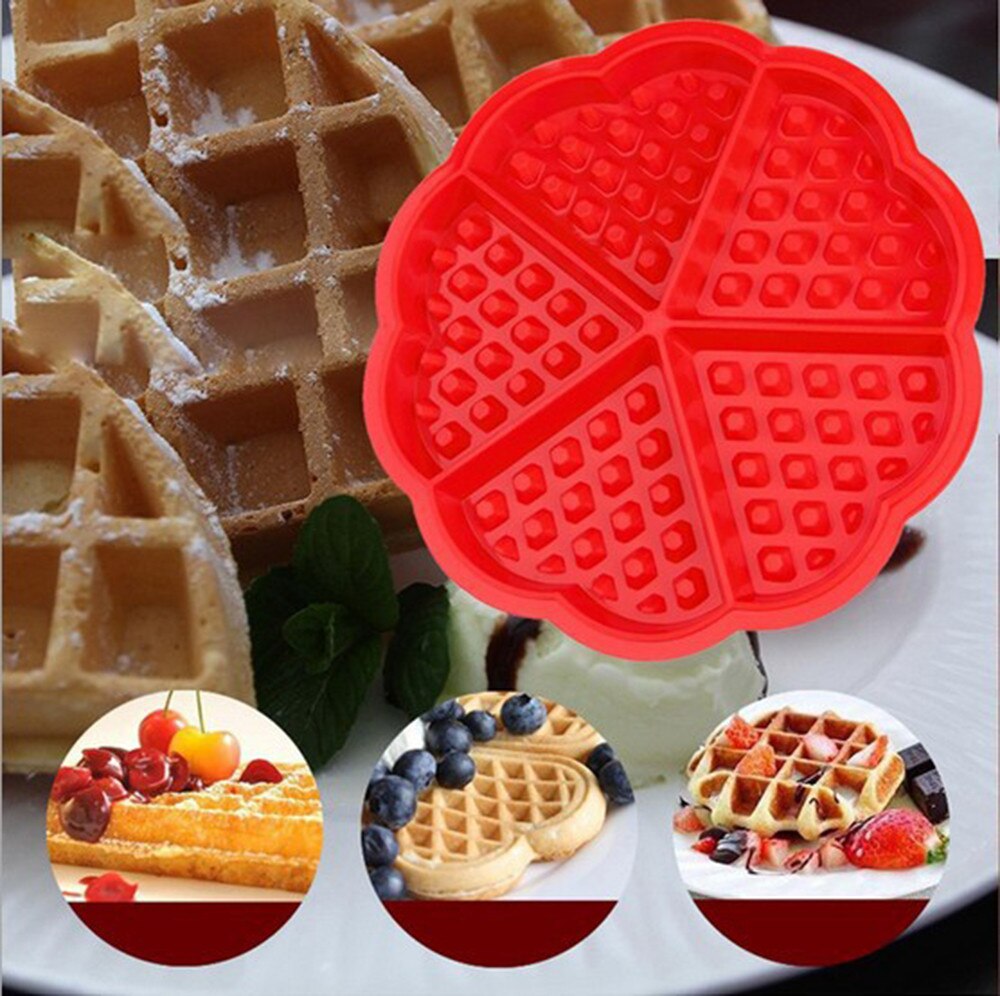 Wafelijzer Oven Wafels Mold Lade Siliconen Mould Pan Cookies Cakevorm Bakvormen DIY Craft Donuts Maker Keuken Accesssories