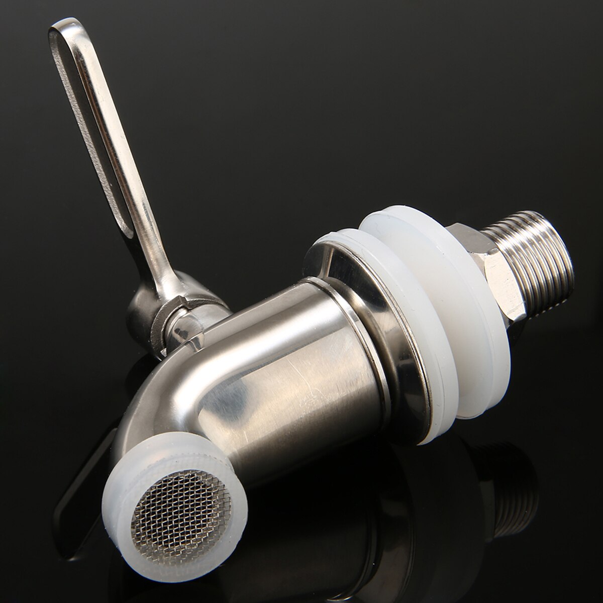 Stainless Steel Barrel Faucet Tap Drink Dispenser Spigot for Home Brew Barrel Beverage Wine Beer Kegs Mayitr