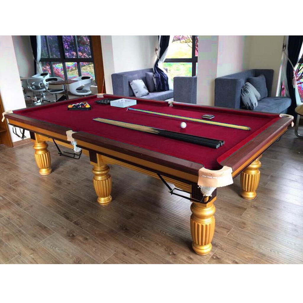 9ft Professionale Tavolo Da Biliardo Feltro + 6 Feltro Strisce Biliardo Accessori Biliardo Snooker Panno di Feltro di Ricambio per Bar Club Hotel