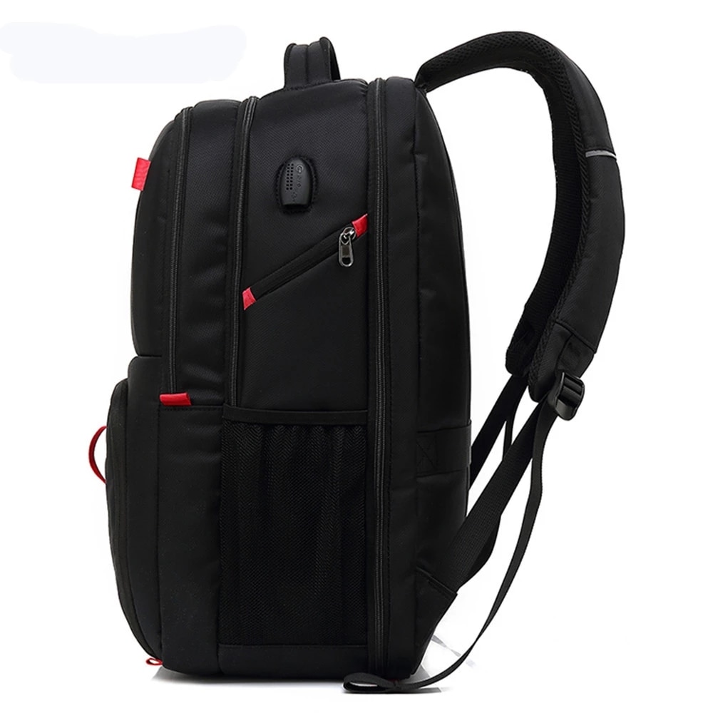 POSO Backpack 17.3Inch Laptop Backpack Travel BusinessNylon Nylon Waterproof Anti-theft Backpack
