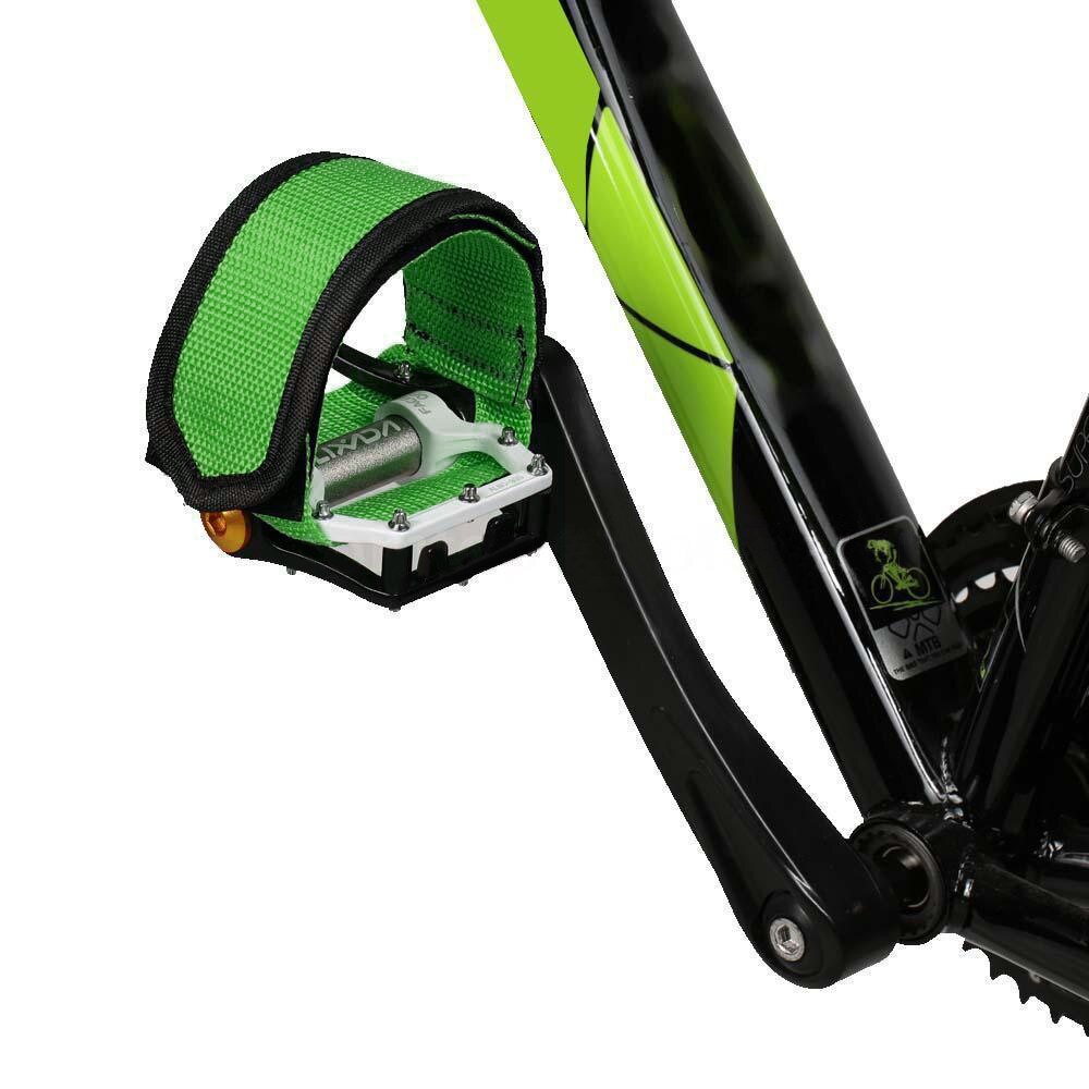 1 paire Nylon vélo pédale sangles orteil pince pied sangle ceinture adhésif vélo pédale bande fixe engrenage vélo cyclisme couverture accessoires