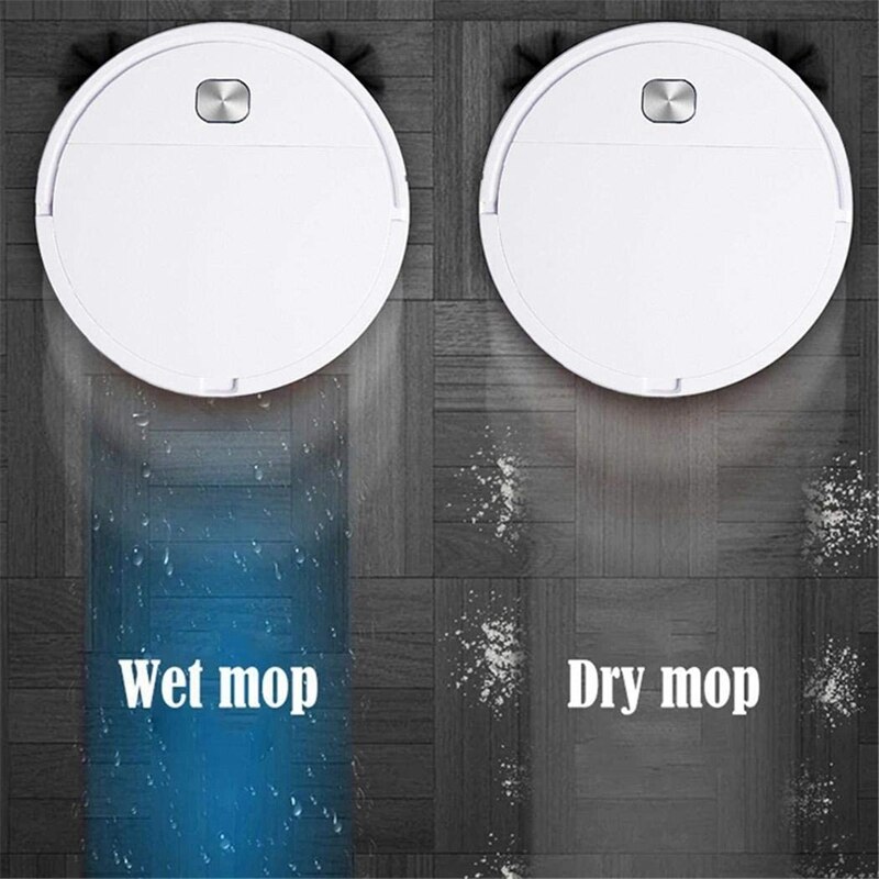 3-In-1 Robot Vacuum Cleaner Rechargeable Smart ing Dry Wet Vacuum Cleaner