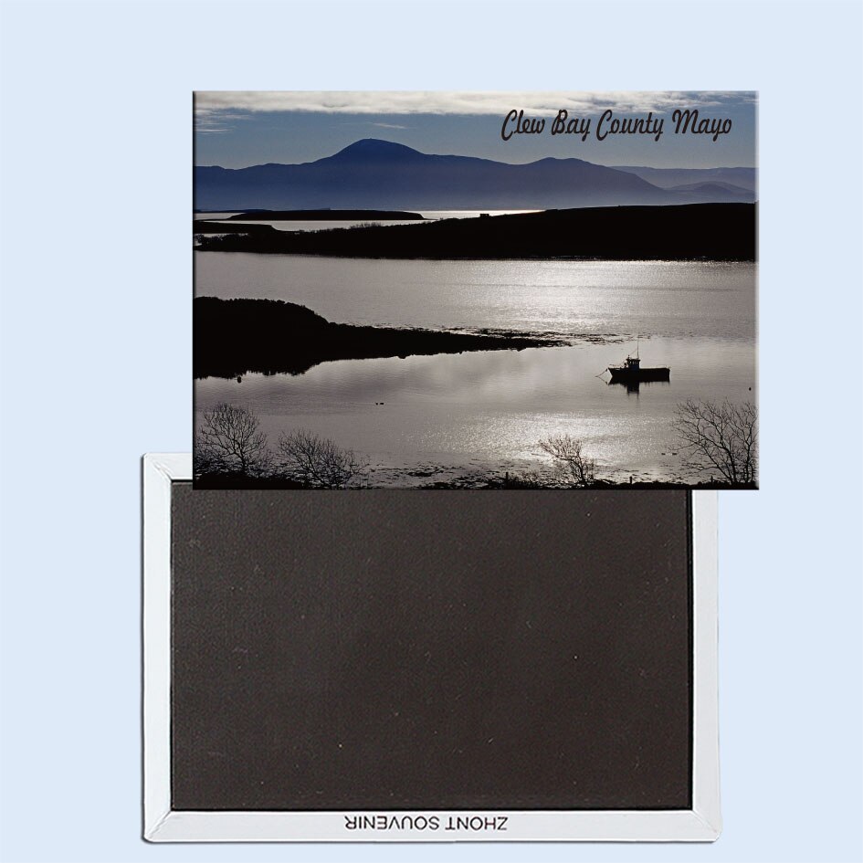 Clew Bay, County Mayo, Ireland, Refrigerator magnet, Tourist souvenirs, Home ornaments 24674