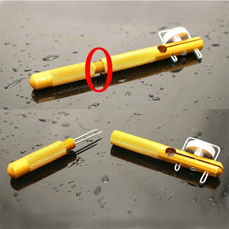 Fast Fishing Knot Tying Tool Double-Headed Needle Fishing Line Hook Device Knot Tyer Fishing Line Winder