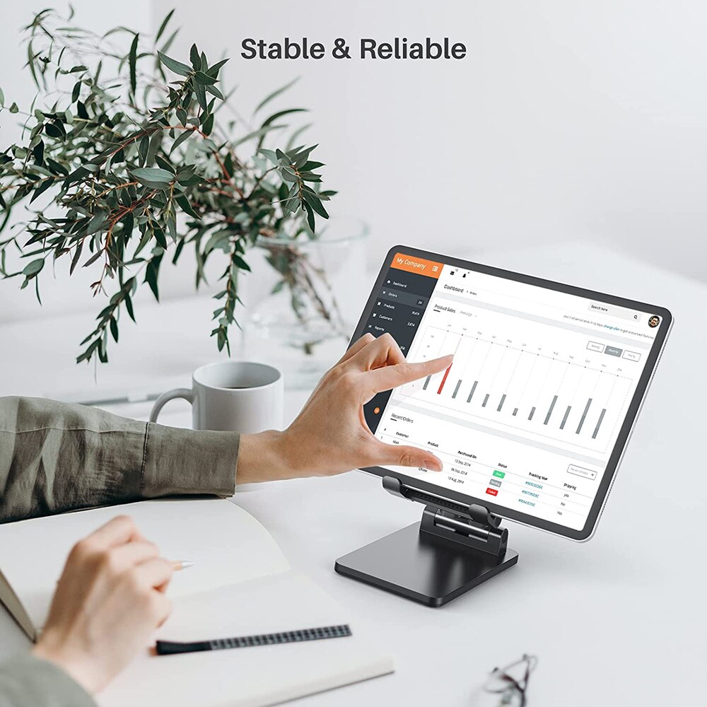 Desk Mobile Phone Holder Stand For iPhone iPad Xiaomi Adjustable Desktop Tablet Holder Universal Table Cell Phone Stand