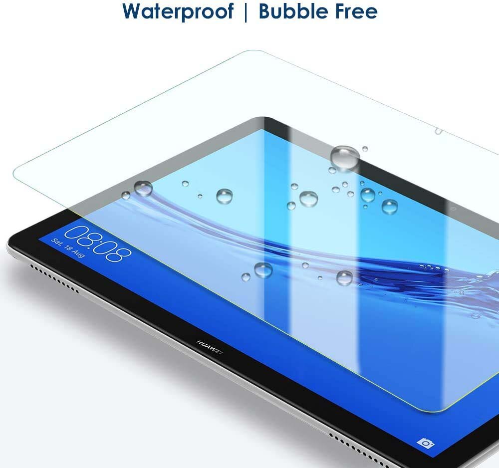 Til huawei mediapad  t5 10 10.1 inch ags 2-w09/l09/l03/w19- 9h premium tablet hærdet glas skærmbeskytter filmbeskytter cover