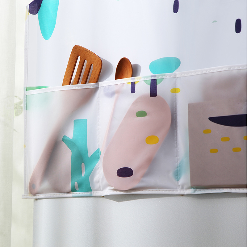 Funda para frigorífico, a prueba de agua, cubierta para nevera con bolsillo de almacenamiento, bolsa de almacenamiento, organizador colgante para el hogar o la cocina
